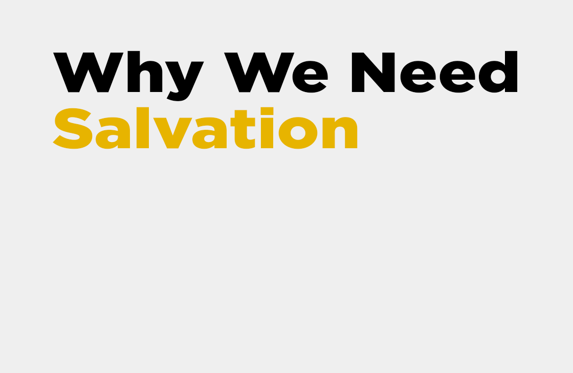 We We Need Salvation - Pastor Tommy Smith sermon