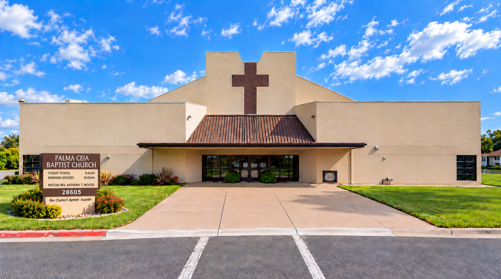 Palma Ceia Baptist Church Exterior (1) Palma Ceia Baptist Church